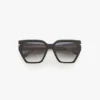 Acetat-Sonnenbrille in Schwarz
