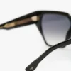 Acetat-Sonnenbrille in Schwarz