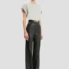 Alina-Hose aus Leder in Schwarz Alina-Hose aus Leder in Schwarz