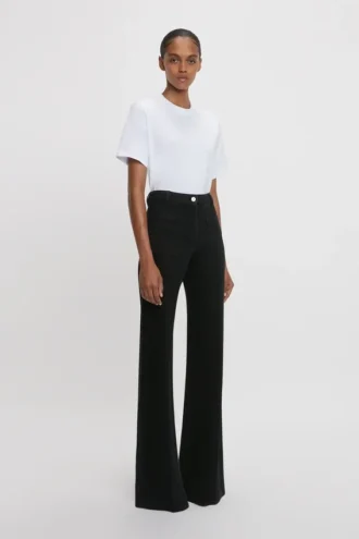 Alina Stretch-Jeans in gewaschenem Schwarz