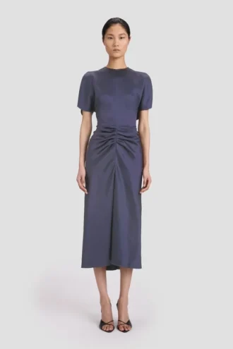 Bela Midi-Kleid in Eclipse