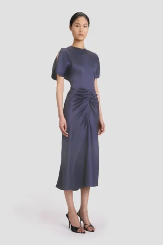 Bela Midi-Kleid in Eclipse