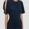 Bela Midi-Kleid in Marineblau Bela Midi-Kleid in Marineblau