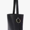 Dia Bucket Bag aus marineblauem Leder Dia Bucket Bag aus marineblauem Leder