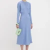Dolman-Midi-Kleid in Bluebell Dolman-Midi-Kleid in Bluebell