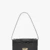 Dorian Pochette aus geprägtem schwarzem Leder Dorian Pochette aus geprägtem schwarzem Leder