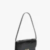 Dorian Pochette aus geprägtem schwarzem Leder Dorian Pochette aus geprägtem schwarzem Leder