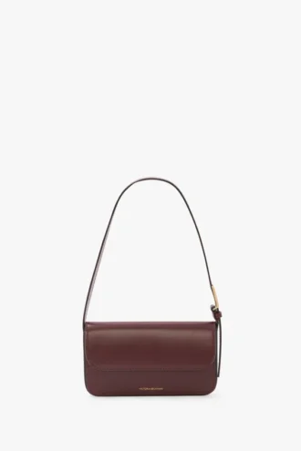 Dorian Pocket Bag aus burgunderrotem Leder