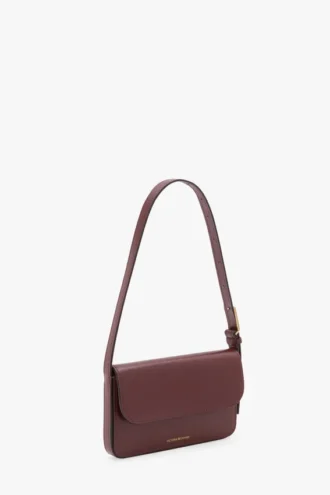 Dorian Pocket Bag aus burgunderrotem Leder