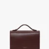 Dorian-Tasche, klein, aus burgunderrotem Leder Dorian-Tasche, klein, aus burgunderrotem Leder