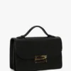 Dorian Tasche, klein, aus schwarzem Leder Dorian Tasche, klein, aus schwarzem Leder