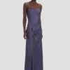 Drapiertes Cami-Kleid in Eclipse Drapiertes Cami-Kleid in Eclipse