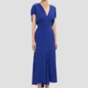Edith Midi-Kleid in leuchtendem Indigo Edith Midi-Kleid in leuchtendem Indigo