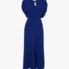 Edith Midi-Kleid in leuchtendem Indigo Edith Midi-Kleid in leuchtendem Indigo
