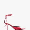 Eliza Stiletto-Sandale 75 aus rotem Leder Eliza Stiletto-Sandale 75 aus rotem Leder