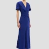 Eve Midi-Kleid in leuchtendem Indigo