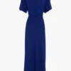 Eve Midi-Kleid in leuchtendem Indigo