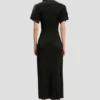 Eve Midi-Kleid in Schwarz Eve Midi-Kleid in Schwarz