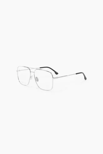 Feine Brille mit Doppelbrücke in Palladium