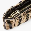 Gewebte Dorian-Tasche in Schwarz