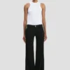 Gigi-Jeans in gewaschenem Schwarz Gigi-Jeans in gewaschenem Schwarz
