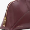 Große Reisetasche „The Victoria“ aus burgunderrotem Leder Große Reisetasche „The Victoria“ aus burgunderrotem Leder