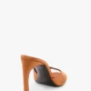 Harlow Mule 100 aus bronzefarbenem Satin Harlow Mule 100 aus bronzefarbenem Satin