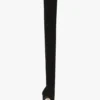 Harlow Peep-Toe-Stiefel aus Stretch-Jersey 100 in Schwarz Harlow Peep-Toe-Stiefel aus Stretch-Jersey 100 in Schwarz