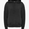 Hoodie mit Logo-Stickerei in Schwarz Hoodie mit Logo-Stickerei in Schwarz