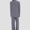 Jacke mit gekerbtem Revers in Flint Jacke mit gekerbtem Revers in Flint