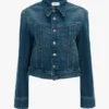 Jeansjacke in mittelblauer Waschung Jeansjacke in mittelblauer Waschung