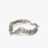 Kristall-Choker in Silber