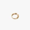 Manschettenknopf-Ring in Hellgold Manschettenknopf-Ring in Hellgold