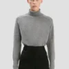 Marie-Pullover in Grau meliert Marie-Pullover in Grau meliert