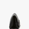Mini-Kettenbeutel aus schwarzem Leder Mini-Kettenbeutel aus schwarzem Leder