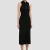 Mira Midi-Kleid in Schwarz Mira Midi-Kleid in Schwarz