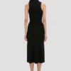 Mira Midi-Kleid in Schwarz Mira Midi-Kleid in Schwarz