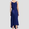 Posy Midi-Kleid in leuchtendem Indigo