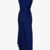 Posy Midi-Kleid in leuchtendem Indigo