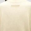 Pullover in lockerer Passform in Elfenbein Pullover in lockerer Passform in Elfenbein