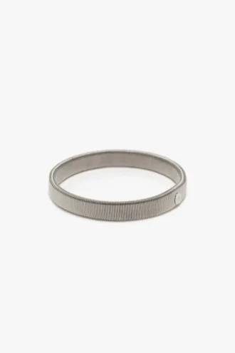 Ärmelbündchen in Silber