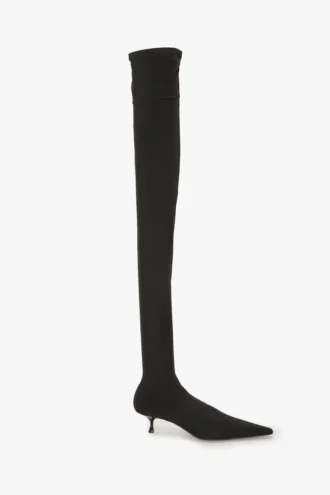 Sloane Jersey-Stiefel 45 in Schwarz