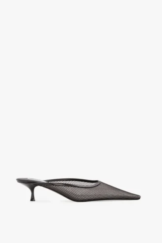 Sloane Mule 45 aus schwarzem Mesh Sloane Mule 45 aus schwarzem Mesh