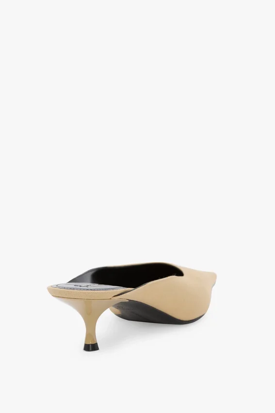 Sloane Mule 45 in Sand-Baumwolle Sloane Mule 45 in Sand-Baumwolle