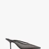 Sloane Stiletto-Mule 75 aus schwarzem Mesh Sloane Stiletto-Mule 75 aus schwarzem Mesh