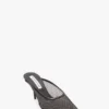 Sloane Stiletto-Mule 75 aus schwarzem Mesh Sloane Stiletto-Mule 75 aus schwarzem Mesh