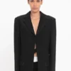 Smokingjacke in Schwarz Smokingjacke in Schwarz