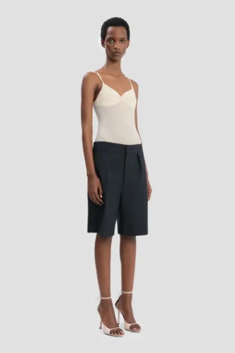 Tailored Shorts in Navy Tailored Shorts in Navy