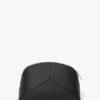 The Victoria Large Travel Pouch aus schwarzem Leder