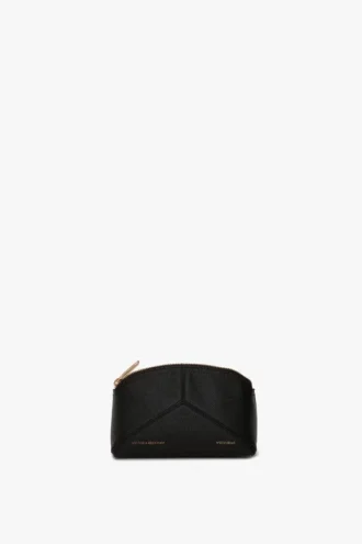 The Victoria Mini-Reisetasche aus schwarzem Leder The Victoria Mini-Reisetasche aus schwarzem Leder